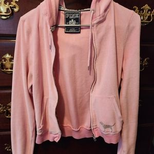 Victoria Secret zip up hoodie